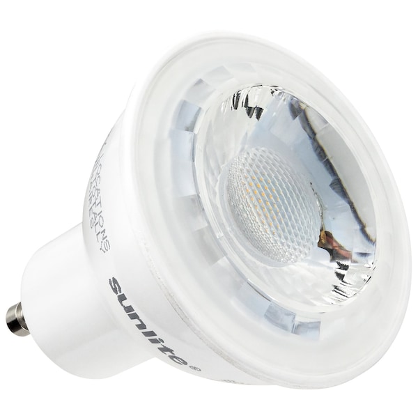 LED 50W Equivalent Dimmable GU10 Base Energy Star 3000K MR16 Reflector Light Bulb, 6PK